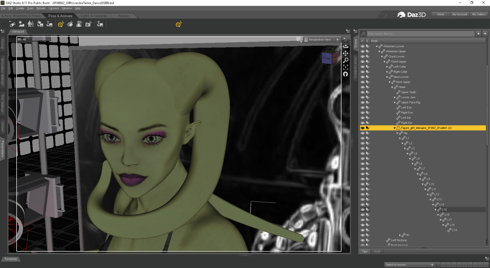Download aniMate plugin for DAZ Studio