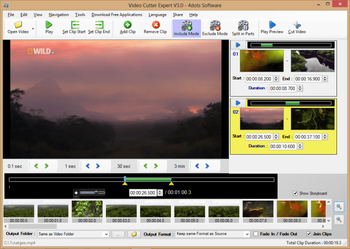 Free Video Cutter Expert