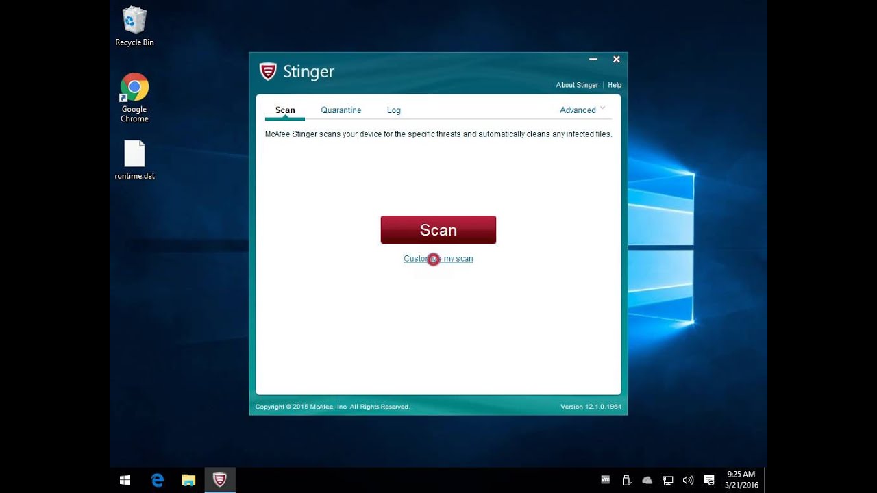 Download McAfee Stinger