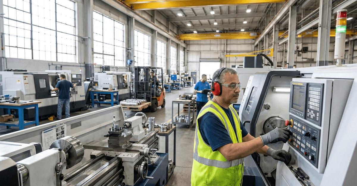 Descubre empleos de operador de máquinas bien remunerados en Estados Unidos