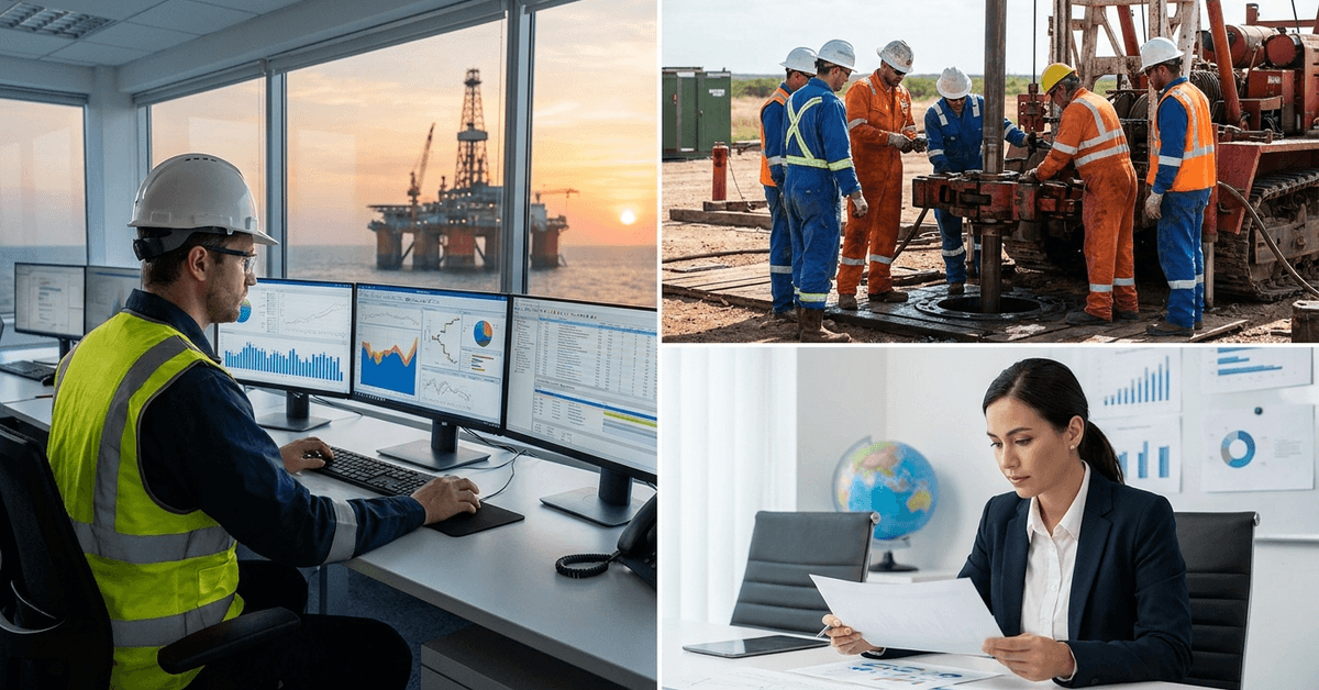Empleos en la industria petrolera con sueldos competitivos