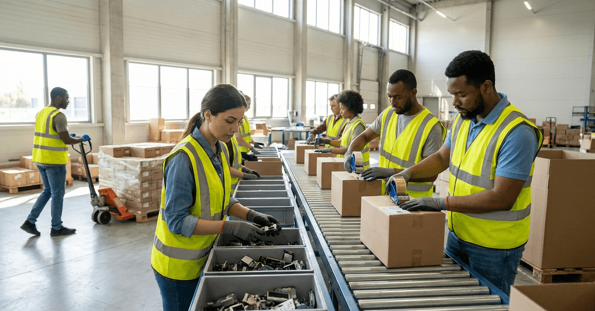 Encuentra ingresos confiables con trabajos de clasificación y empaquetado de productos