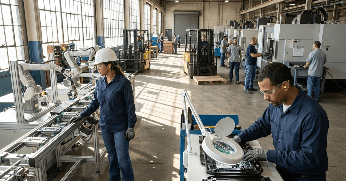 Explora empleos de producción en Estados Unidos: nuevas vacantes y perspectivas de carrera