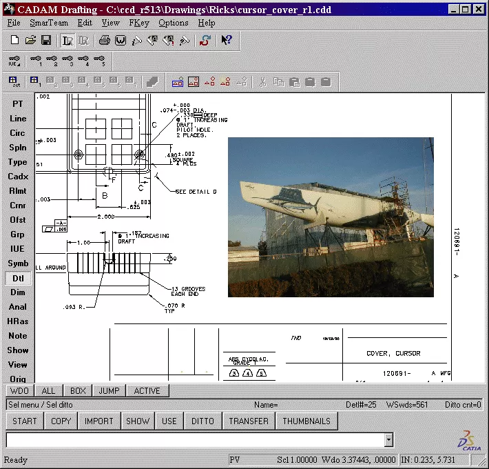 DS CADAM Drafting 2018 Free Download
